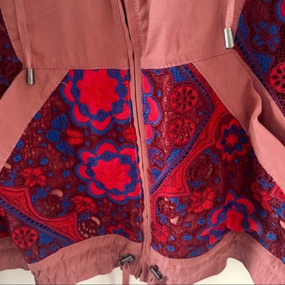 Free People Magpie Oversize Lacey Jacket - Picture 7 of 8